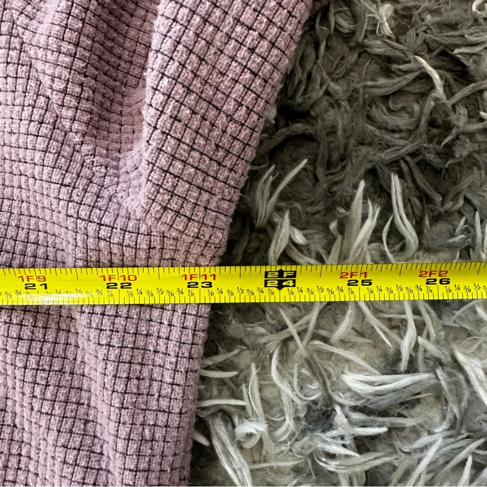 Outdoor Research Trail Mix Quarter Zip Womens L Lavender Fleece Waffle Thermal - Picture 4 of 8